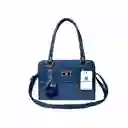 Bolso Cartera De Dama Mujer Karla Chacon June Azul