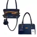 Bolso Cartera De Dama Mujer Karla Chacon June Azul