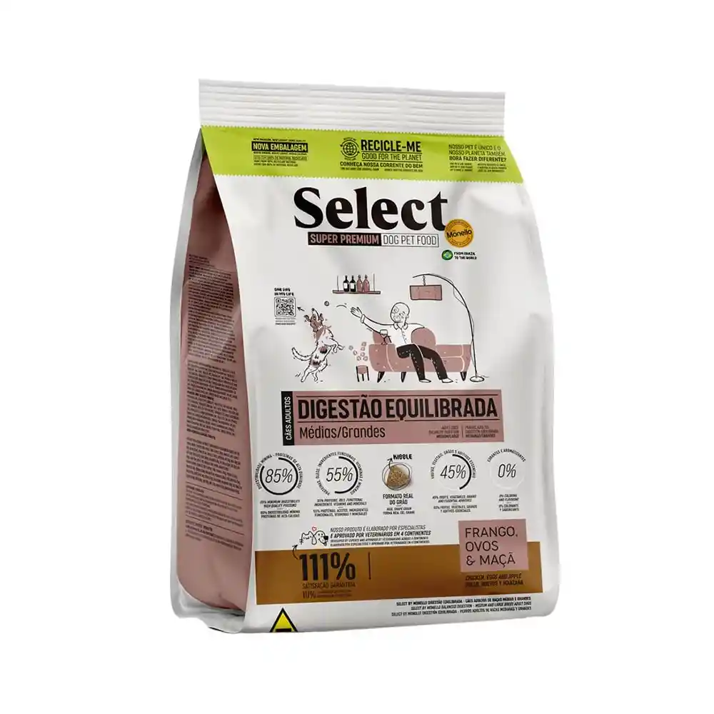 Monello Select Adultos Medianas/grandes X 2kg