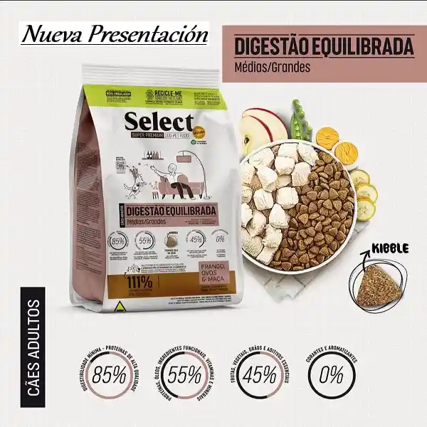 Monello Select Adultos Medianas/grandes X 2kg