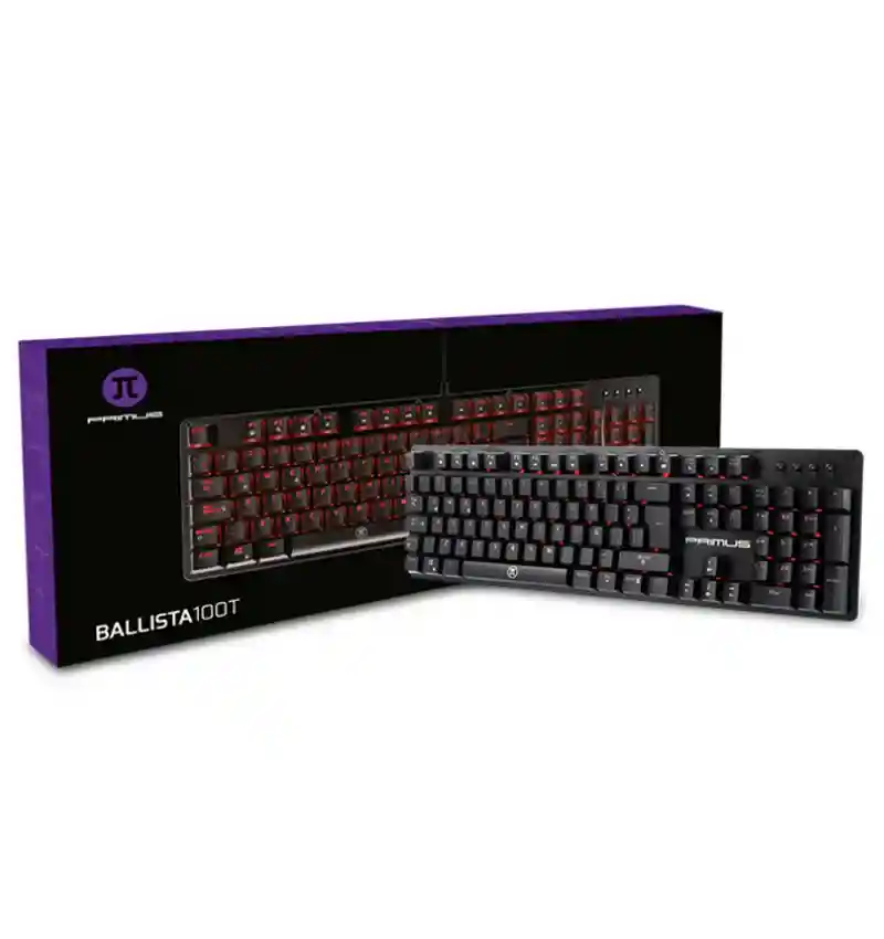 Teclado Primus Gaming Kybd Ballista 100t Wrd Mech Red Swtch Pks-101s