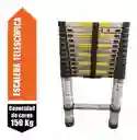 Escalera Plegable Telescópica Aluminio Retráctil 9 Pasos 2,9 Metros