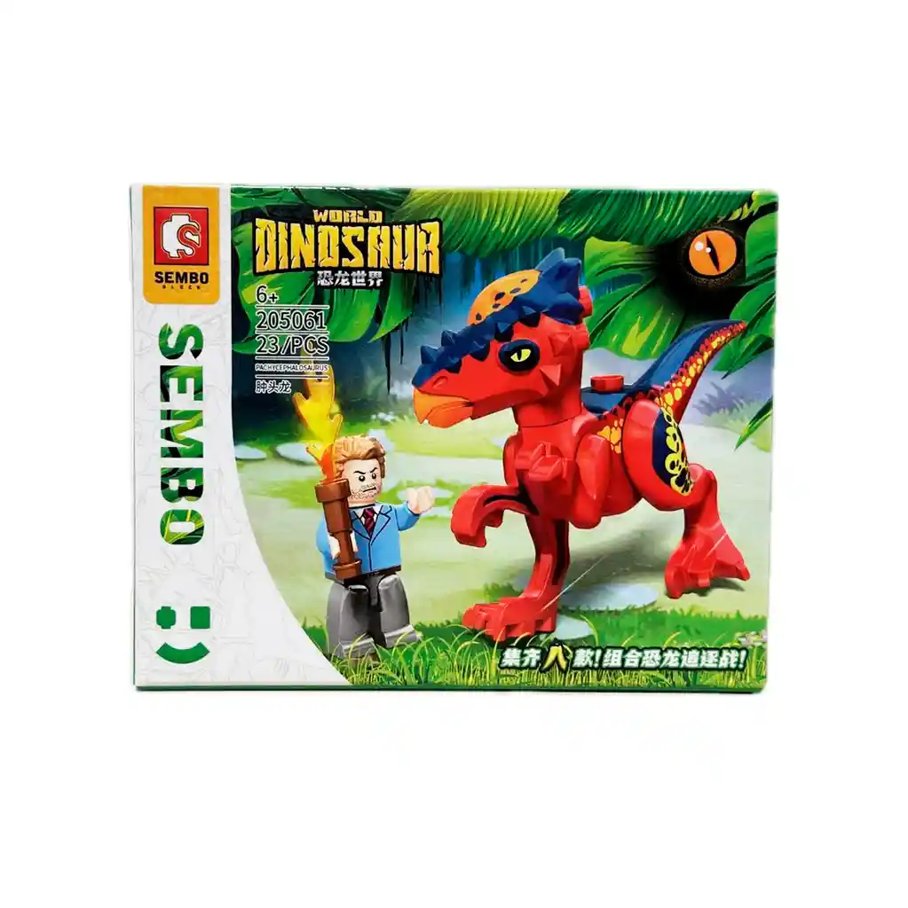 Dinosaurios Jurassic Armables Armatodo Juguete X 8 Unidades