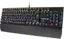 Teclado Gamer Primus Ballista200s Qwerty Primus Red Español Latinoamérica Color Negro Con Luz Rgb