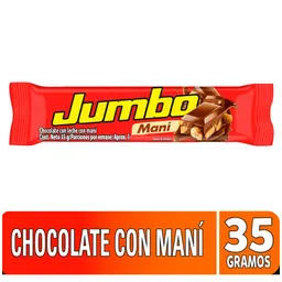 Chocolatina Jumbo Maní