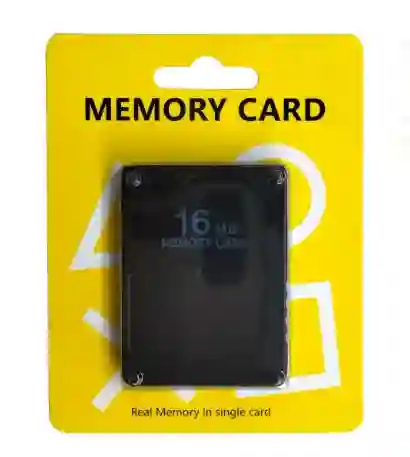 Tarjeta De Memoria Memory Card Para Ps2 16 Mb
