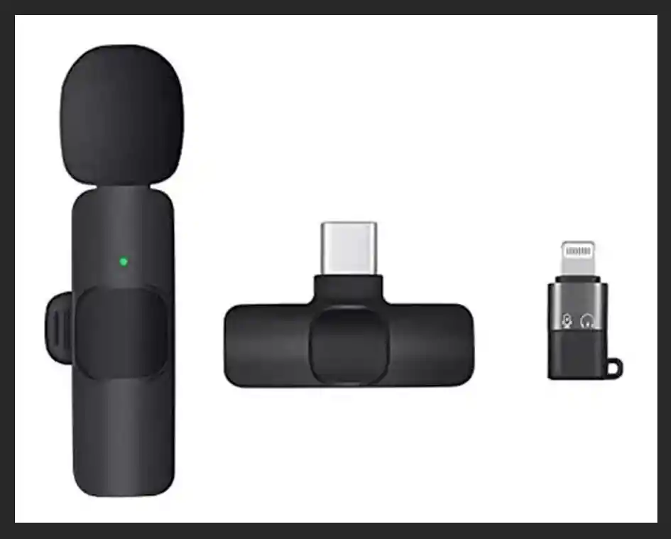 Microfono Inalambrico De Solapa Para Celular Entrevistas