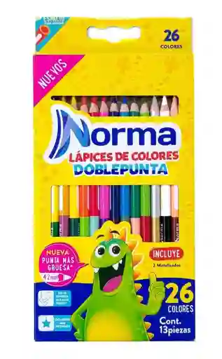 Colores Norma Doble Punta - 13/26