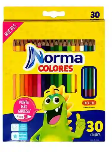 Colores Norma Largos - X30