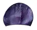 Gorro De Natación De Siliconada Fao719 Para Adulto Piscina - Morado