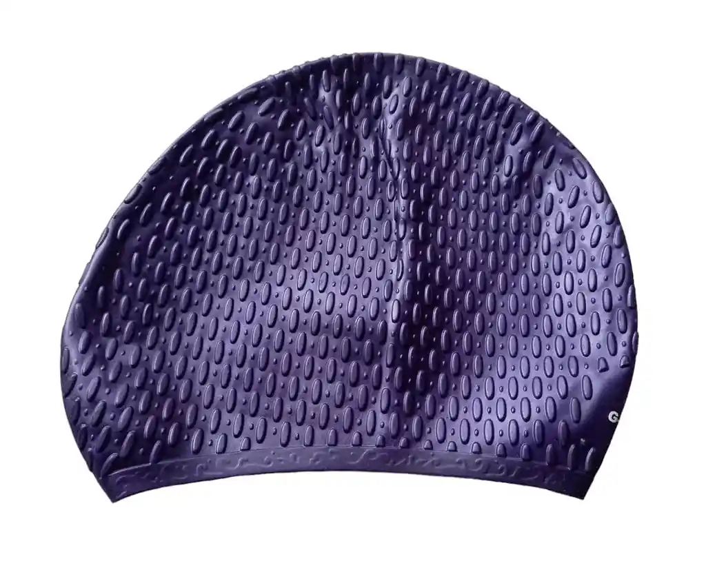 Gorro De Natación De Siliconada Fao719 Para Adulto Piscina - Morado