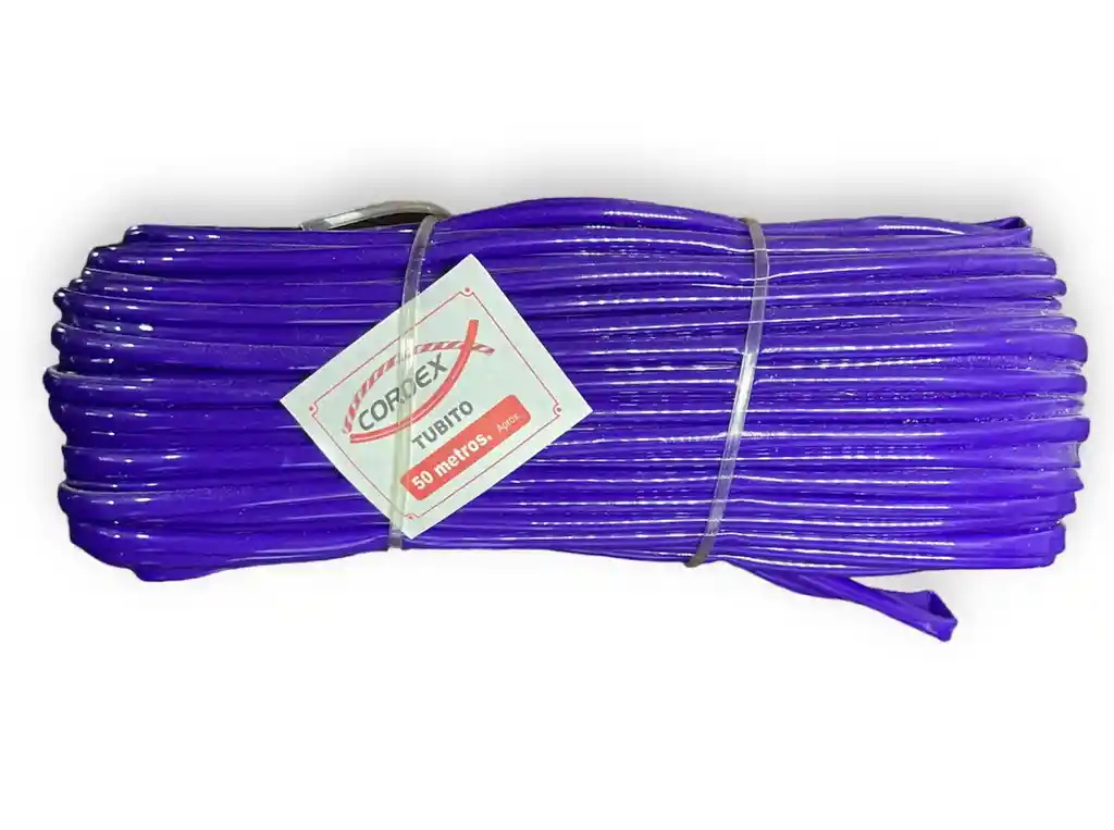 Tubito Mimbre En Pvc Morado X 50 Metros