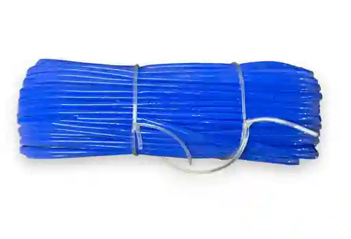 Tubito Mimbre En Pvc Azul Oscuro X 50 Metros