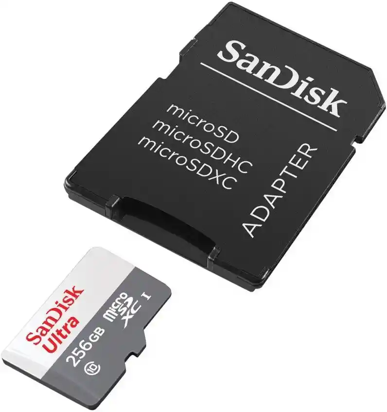 Microsd Sandisk Ultra 256gb Full Hd Video 100mb/s