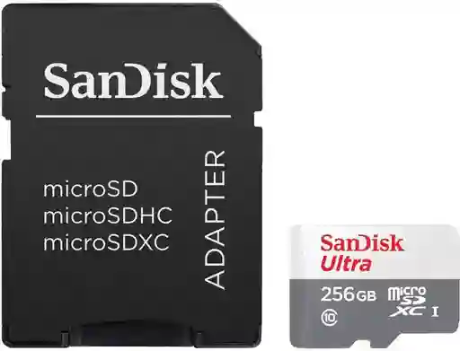 Microsd Sandisk Ultra 256gb Full Hd Video 100mb/s