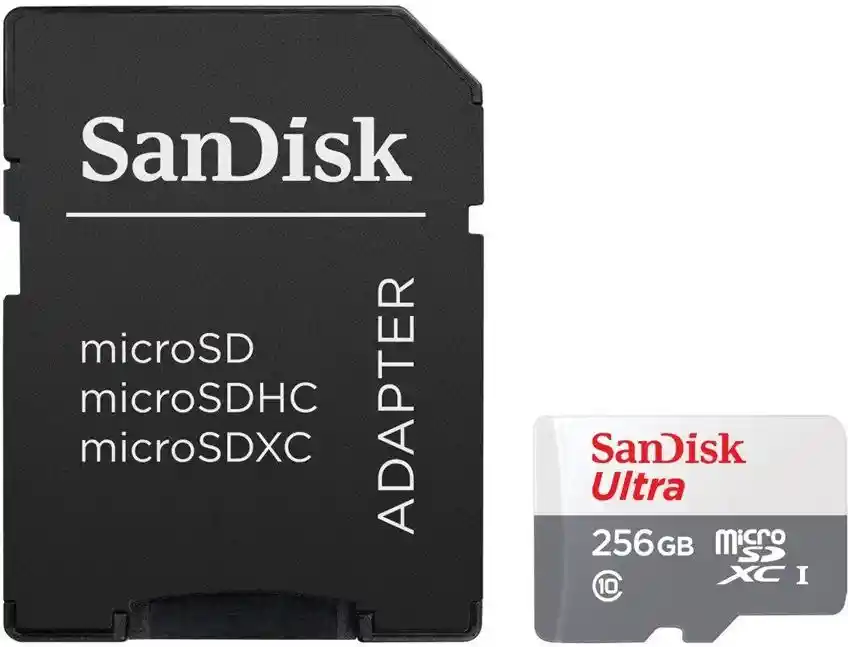 Microsd Sandisk Ultra 256gb Full Hd Video 100mb/s