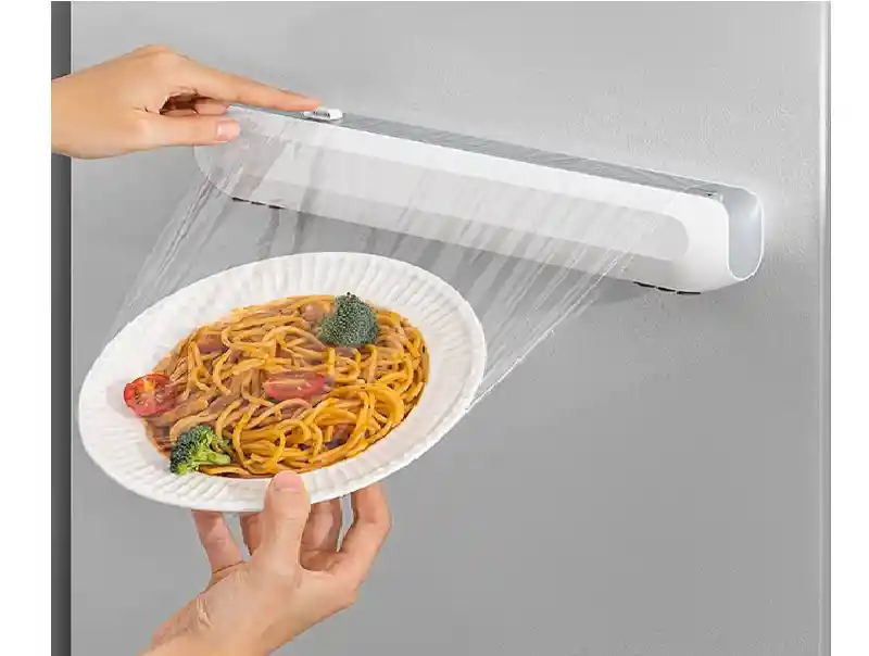 Dispensador Magnético De Plástico Pelicula Protectora Alimentos
