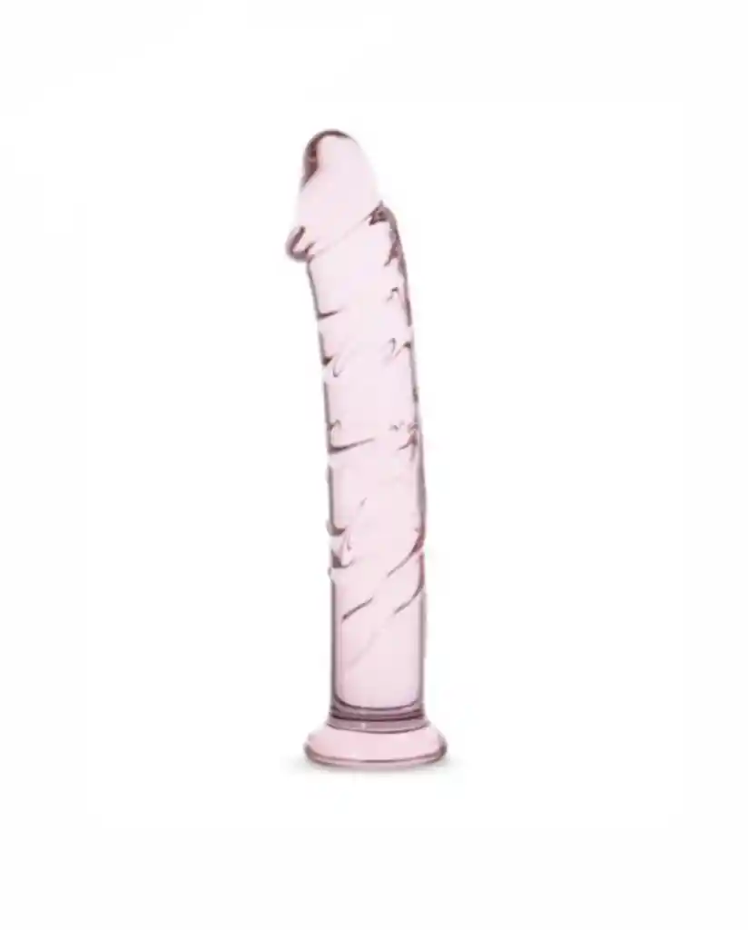 Dildo De Vidrio Kyle Rosado De 18cm