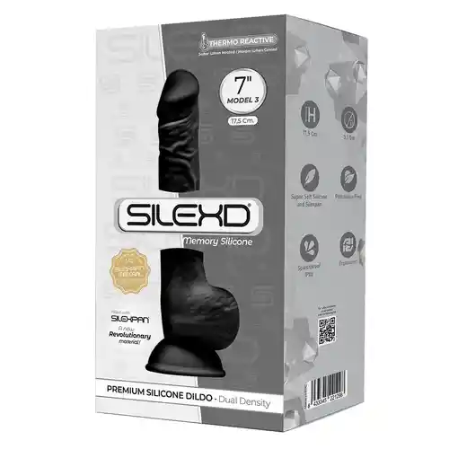 Dildo Model 3 (7'') Black