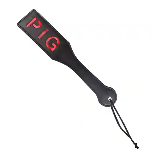 Paleta De Nalgadas Pig Negra