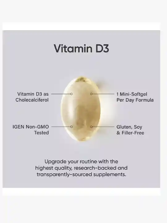 Vitamin D3 360 Softgels Sports Research