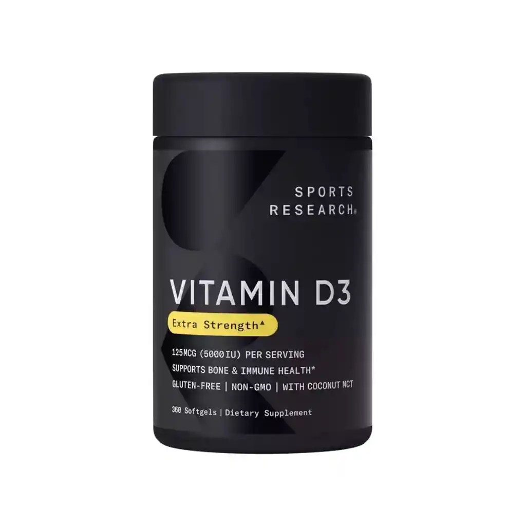 Vitamin D3 360 Softgels Sports Research