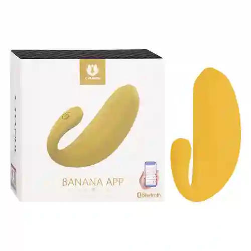 Vibrador Doble Estimulacion Banana App