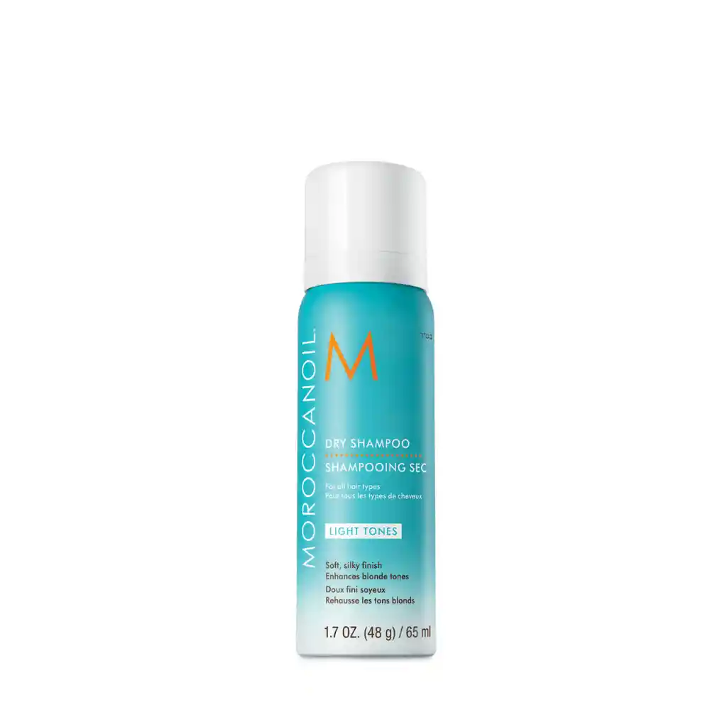 Shampoo Seco Tonos Claros Moroccanoil 65ml Limpieza Y Frescura