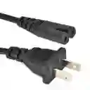 Cable Corriente Poder Tipo 8 Para Consolas, Grabadora, Impresora , Otros 1.5mt Cable Corriente Poder Tipo 8 Para Consolas Ps1 2 3 4 Xbox One Grabadora Impresoras