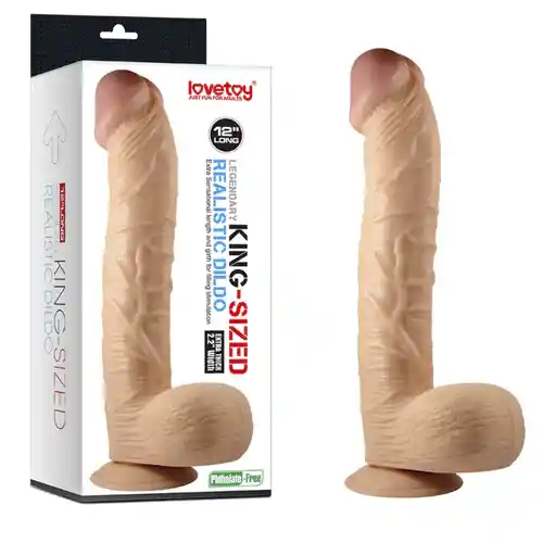 Legendary King Sized Realistic Dildo 12''