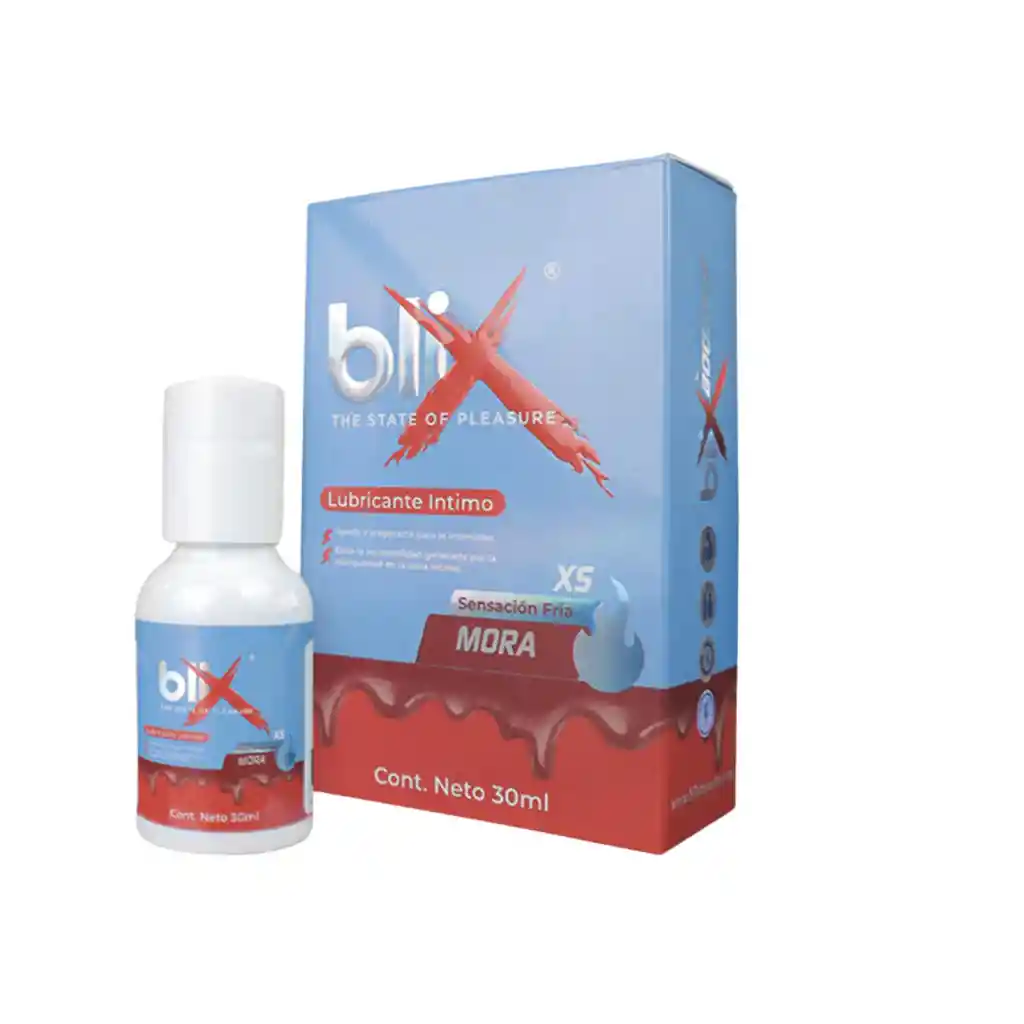 Lubricante Intimo Blix Sabor Mora