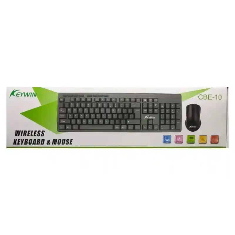 Combo De Teclado Y Mouse Keywin Cbe-10