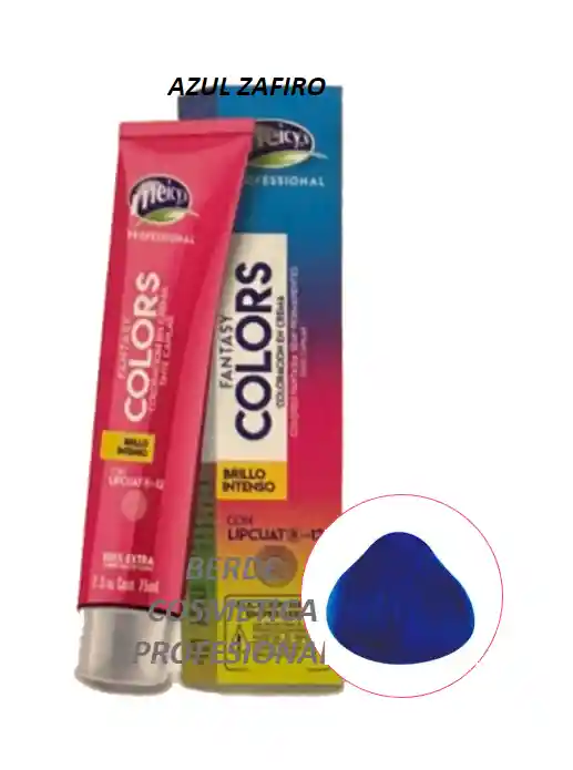 Tinte Fantasia Azul Zafiro 75ml Meicy´s