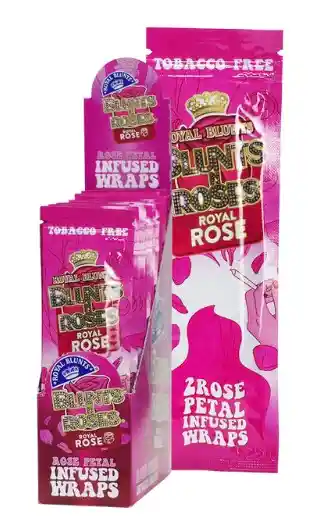 Blunts N Roses Rose Petal Infused Wraps