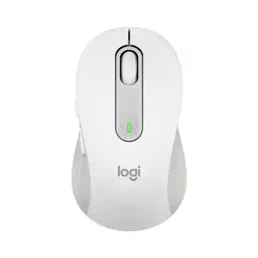 Mouse Inalámbrico Signature Logitech M650 Receptor Logi Bolt Blanco