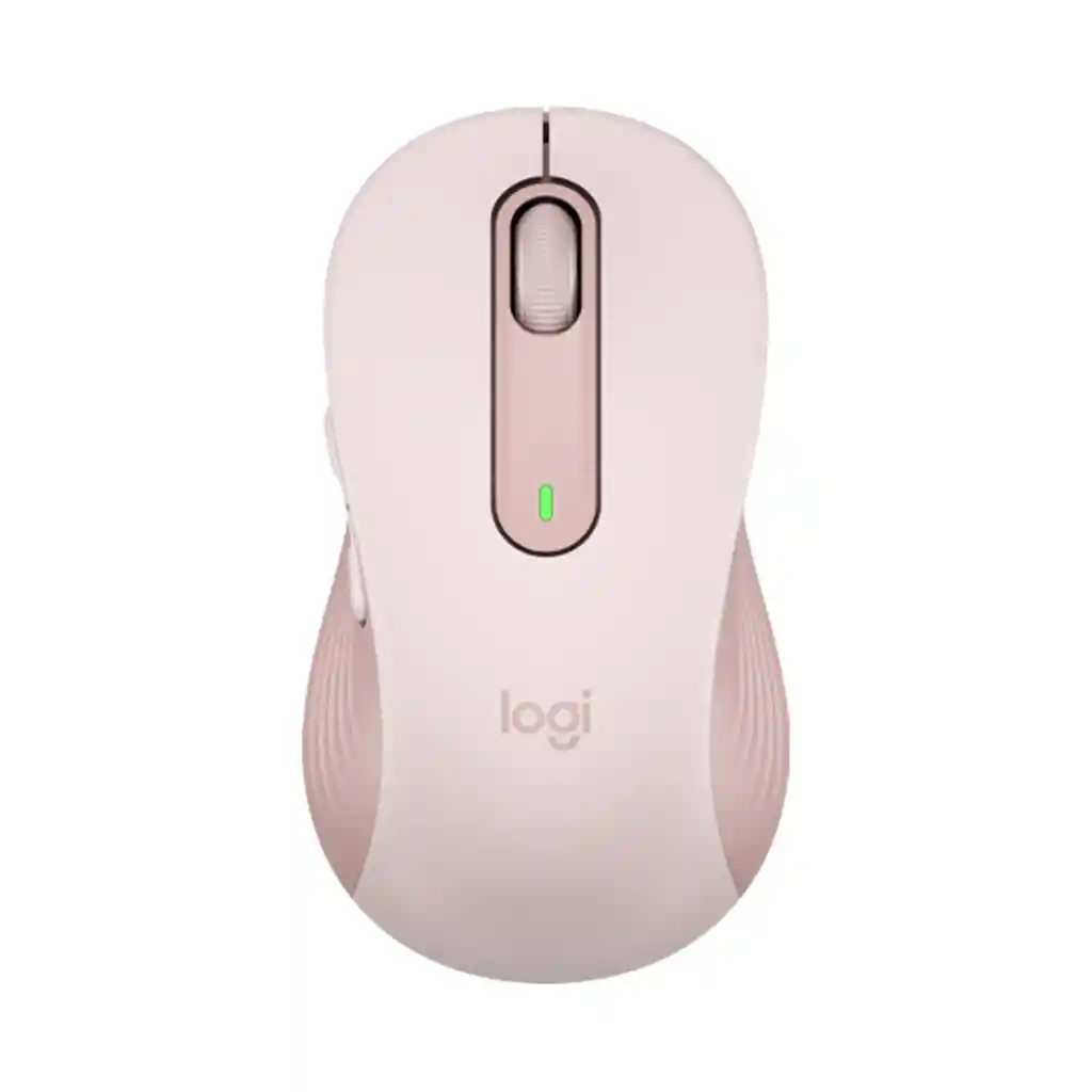 Mouse Inalámbrico Signature Logitech M650 Receptor Logi Bolt Rosado