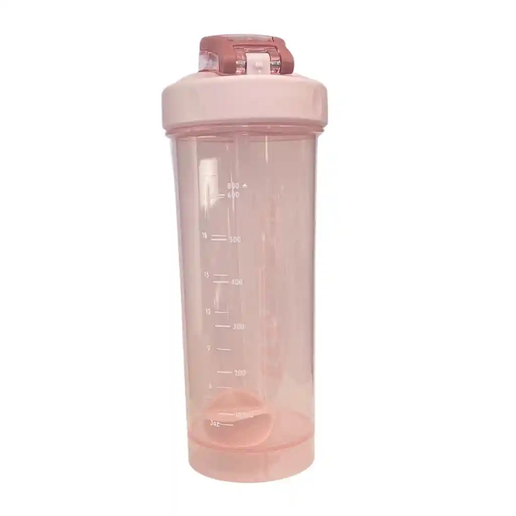 Termo Proteína Mezclador Shaker 800ml - Rosado - Wonder