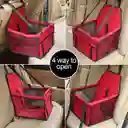 Silla De Carro Para Mascotas - Rojo