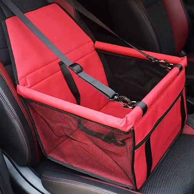 Silla De Carro Para Mascotas - Rojo