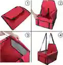 Silla De Carro Para Mascotas - Rojo
