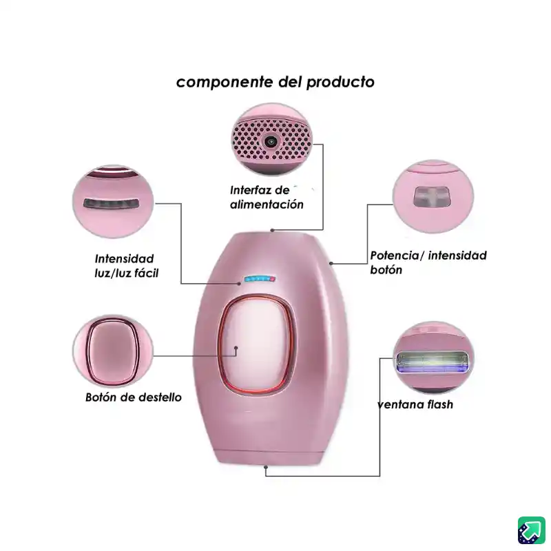 Depiladora Láser Ipl Permanente