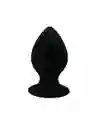 Large Plug Anal Silicona Dilatador Sexual Erotico Talla Xl Color Negro