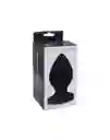 Large Plug Anal Silicona Dilatador Sexual Erotico Talla Xl Color Negro