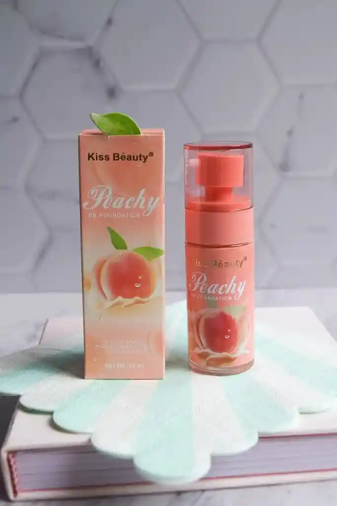 Base Bb Foundation Peach Efecto Seda