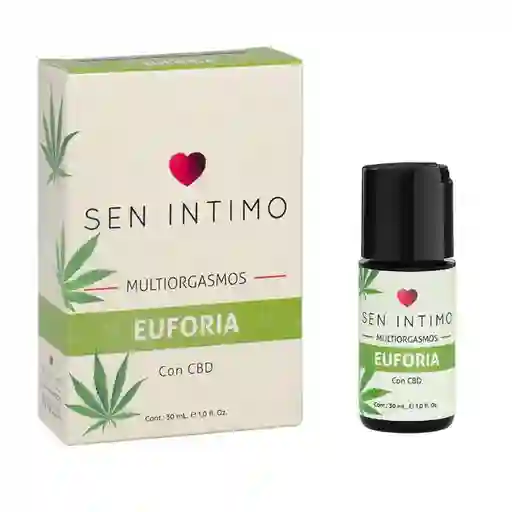 Lubricante Intimo Multiorgamos Euforia 30 Ml Sen Intimo