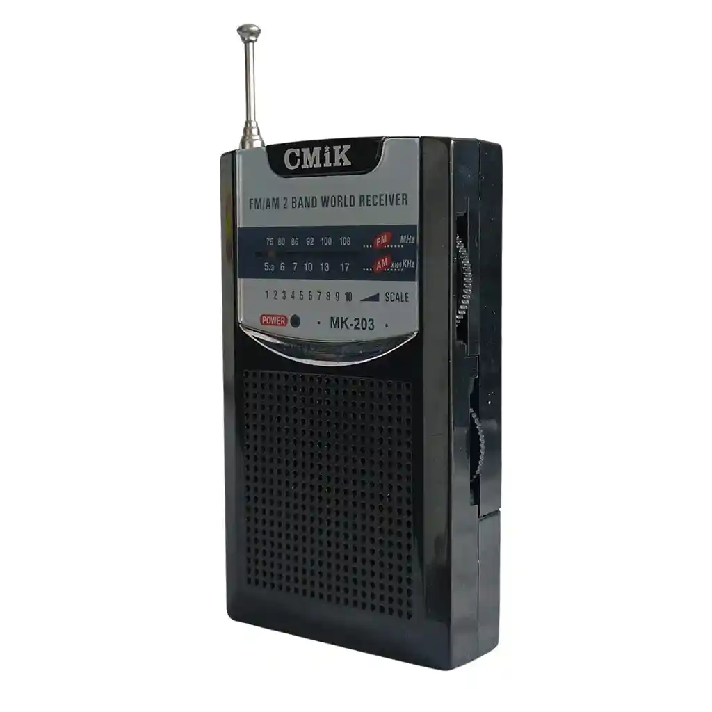 Radio Portátil Am/fm Para Viajeros