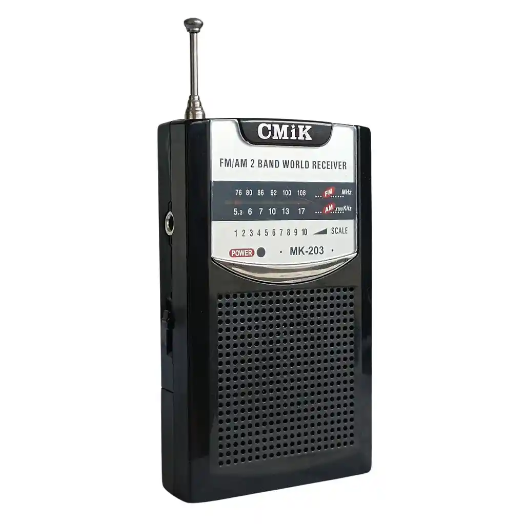 Radio Portátil Am/fm Para Viajeros