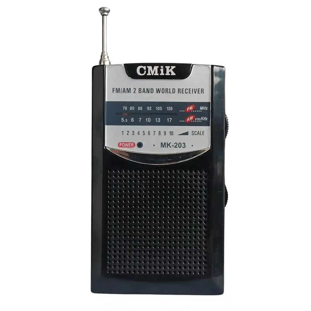 Radio Portátil Am/fm Para Viajeros