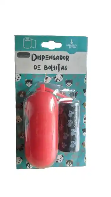 Calabaza Pets Dispensador De Bolsitas Colores Variados