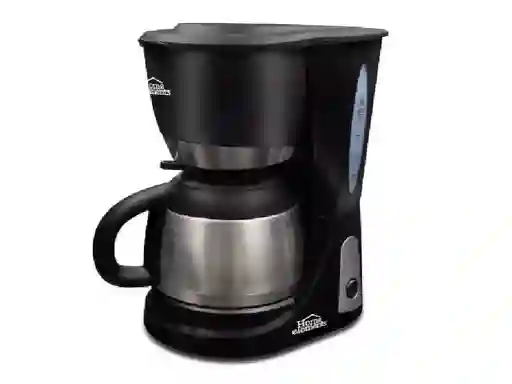 Cafetera Home Elements 10 Tazas Semi Automática Negra De Filtro 120v